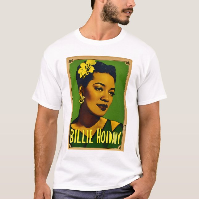 Camiseta Billie Holiday (Frente)