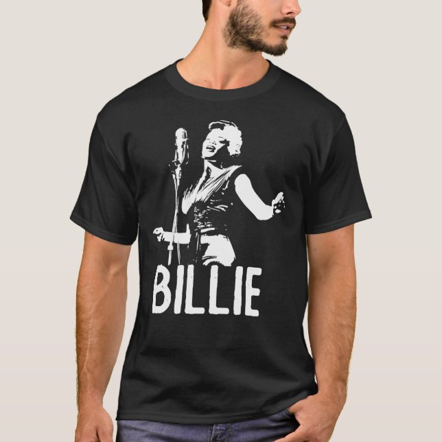Camiseta Billie Holiday Classic T-Shirt (Frente)