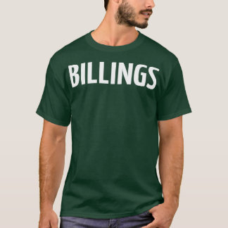 Camiseta Billings Montana Me Criou 1