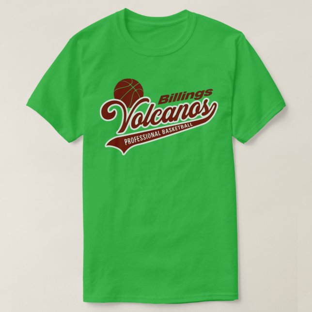 Camiseta Billings Volcanos (Frente do Design)