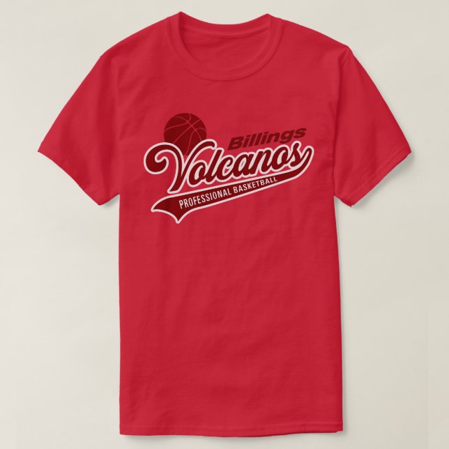 Camiseta Billings Volcanos (Frente do Design)