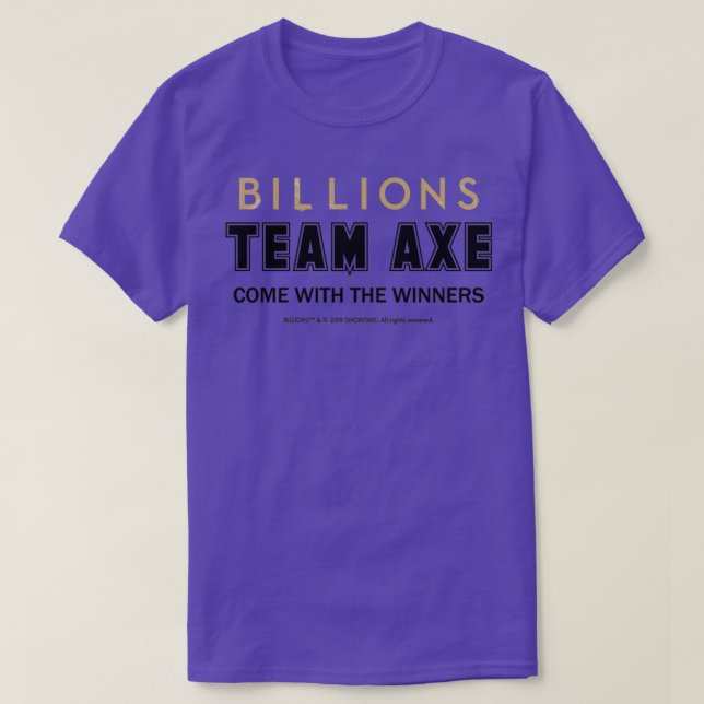 Camiseta BILLIONS Team Ax Light Classic TSirt (Frente do Design)