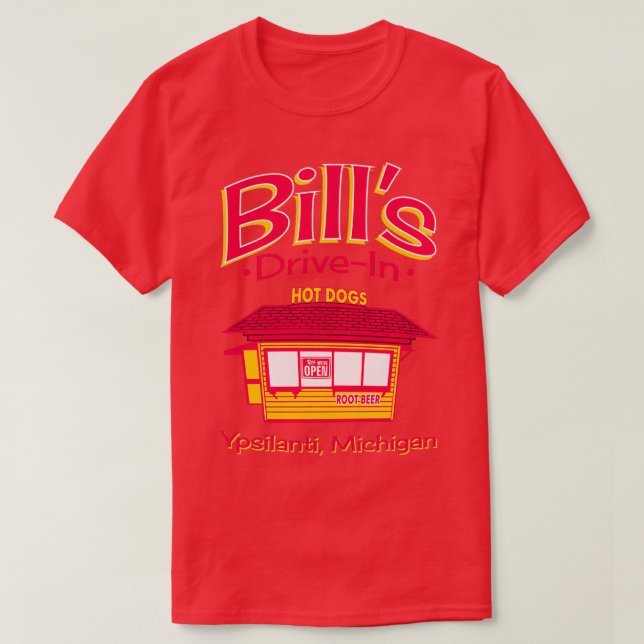 Camiseta Bills DriveIn Hot Dog Stand (Frente do Design)