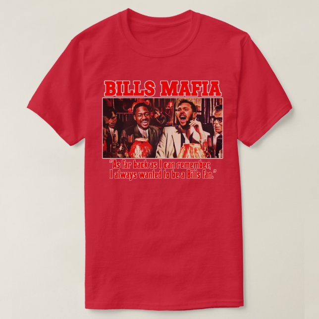 Camiseta Bills Mafia Allen Diggs Goodfellas (Frente do Design)