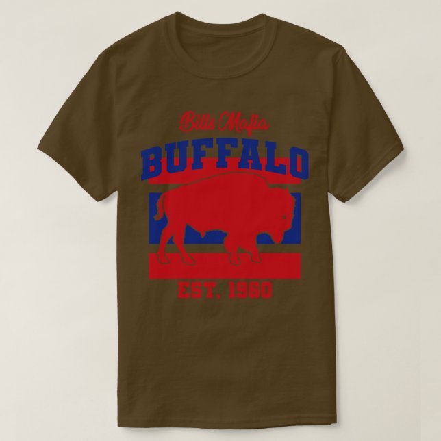 Camiseta Bills Mafia Buffalo Est 1960 (Frente do Design)