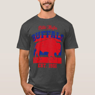 Camiseta Bills Mafia Buffalo Est 1960 Estilo de Vintage