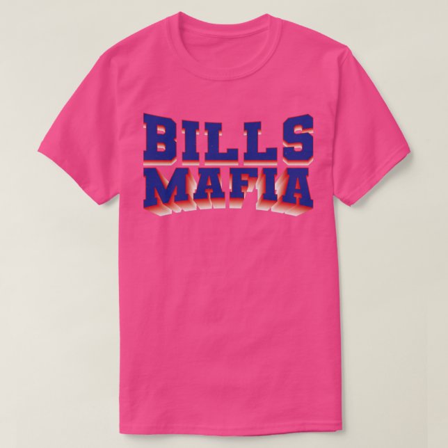 Camiseta Bills Mafia Fan Vintage Style (Frente do Design)