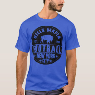 Camiseta Bills Mafia New York Est 1960 Vintage Black