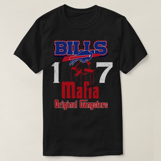 Camiseta Bills Mafia Original Gangsters Rough Texturizados (Frente do Design)