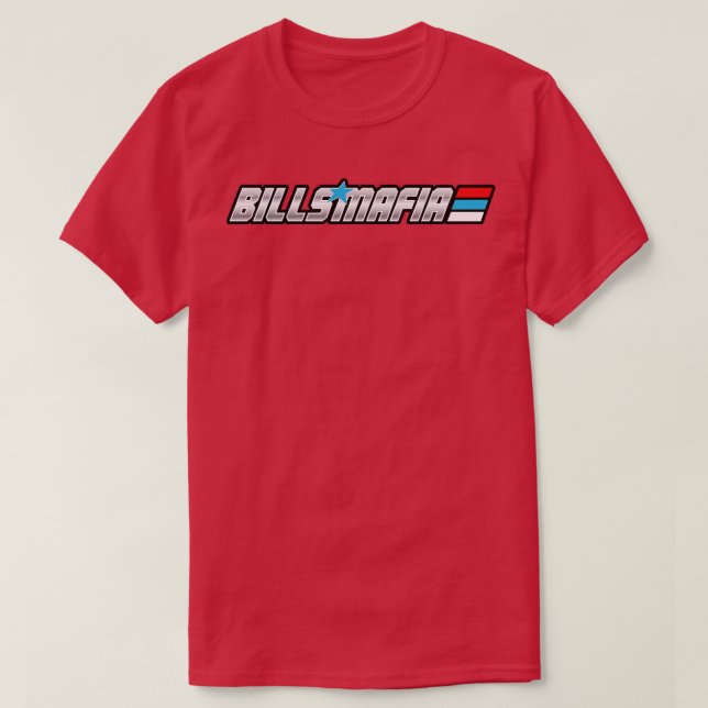 Camiseta Bills Mafia Typografia (Frente do Design)