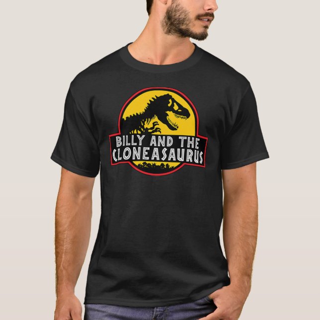Camiseta Billy &amp; Cloneasaurus T-Shirt Essencial (Frente)