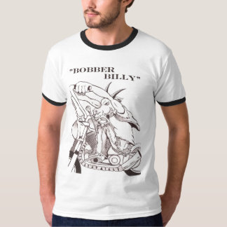 Camiseta Billy cinzento e preto