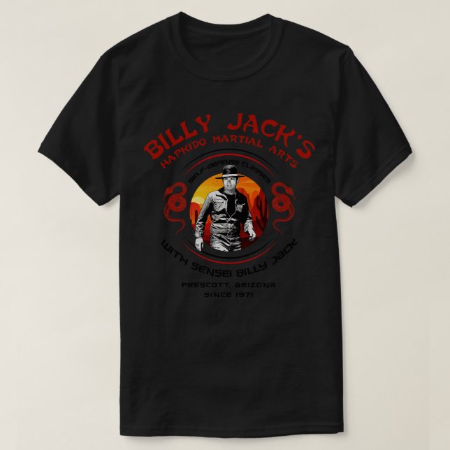 Camiseta Billy Jacks Hapkido Artes Marciais Lts (Frente do Design)