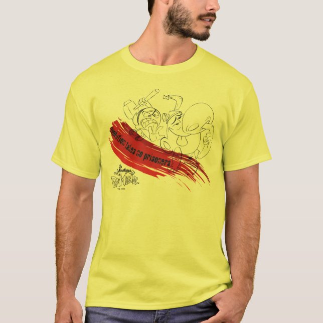 Camiseta Billy & Mandy - A evolução não leva prisioneiros (Frente)