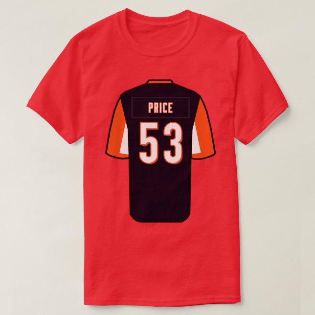 Camiseta Billy Price Jersey (Frente do Design)
