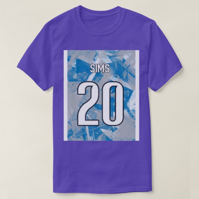 CAMISETA BILLY SIMS (Frente do Design)
