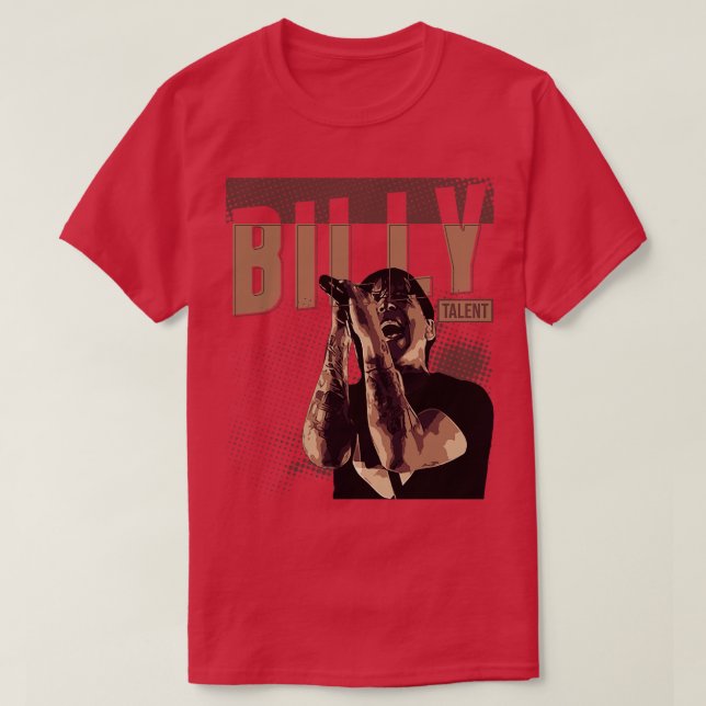 Camiseta Billy talent (Frente do Design)