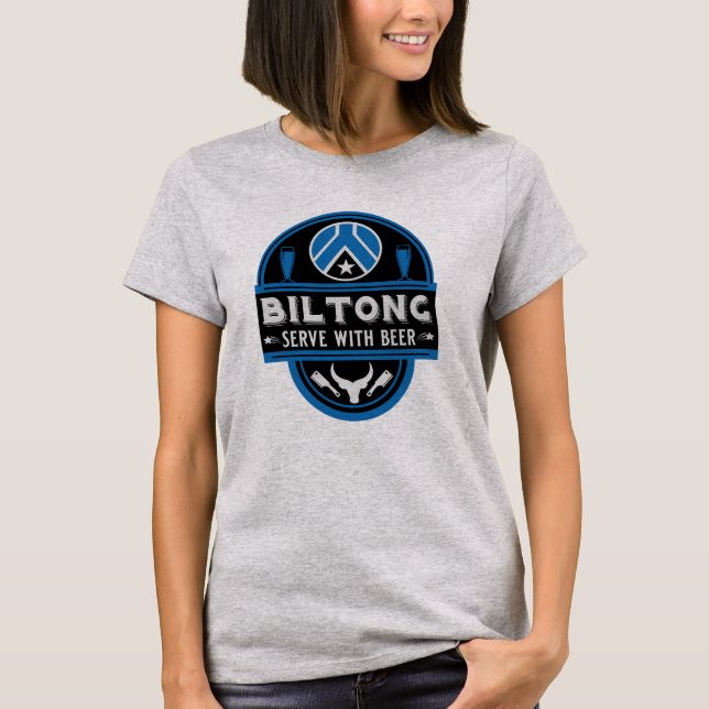 Camiseta Biltong E Beer (Frente)