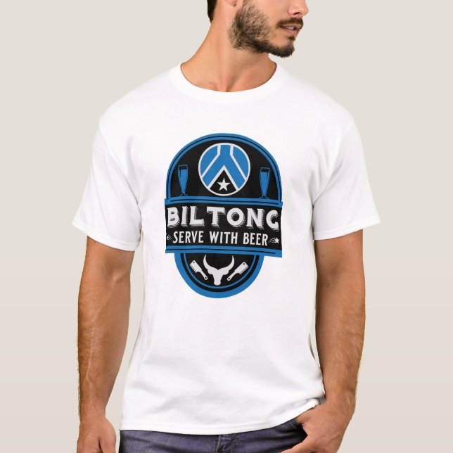 Camiseta Biltong E Beer (Frente)