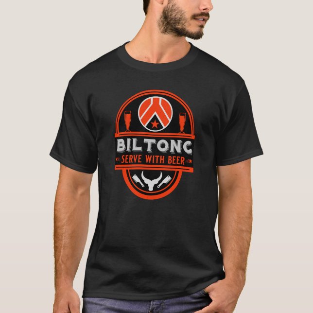 Camiseta Biltong E Beer (Frente)