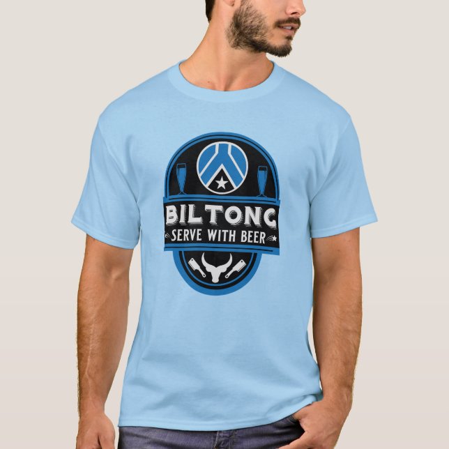 Camiseta Biltong E Beer (Frente)