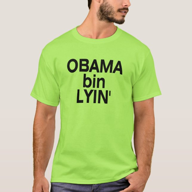 Camiseta Bin Lyin de Obama (Frente)