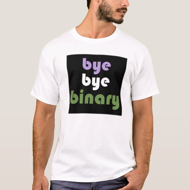 Camiseta Binário do adeus (Frente)