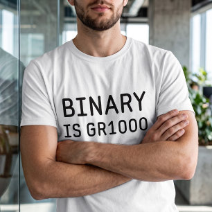 Camiseta Binário é Incrível (ICR)