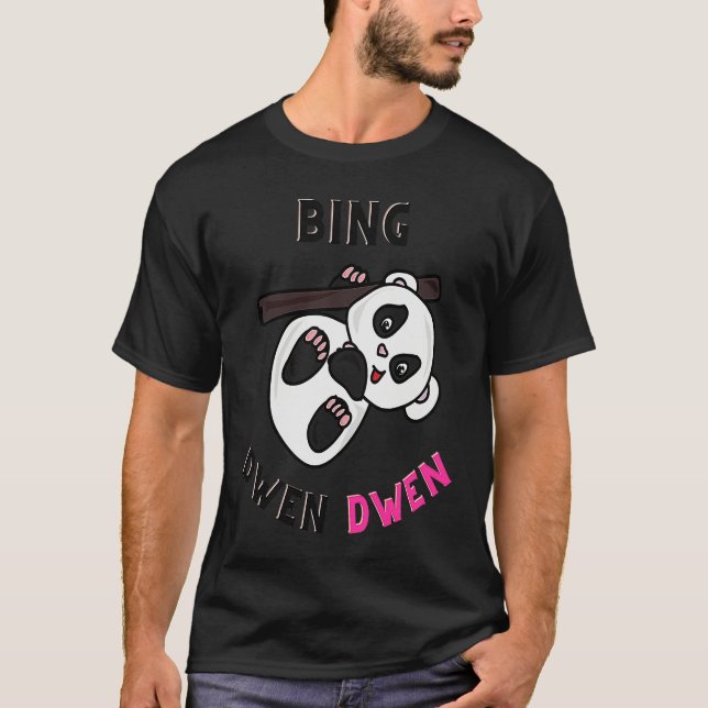 Camiseta Bing Dwen Dwen Relaxed Fit (Frente)