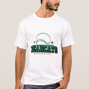 Camiseta Binghamton Bearcats Arte De Ventilador De Baseball