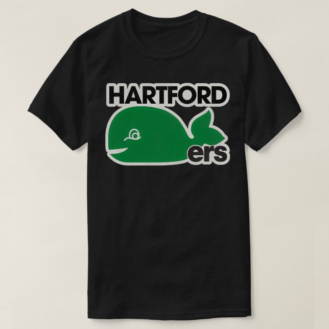 Camiseta Binghamton Hartford Whalers Retro Defunct Ice Hock (Frente do Design)