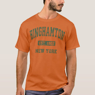 Camiseta Binghamton Nova York NY Roupas Esportivas Atlética