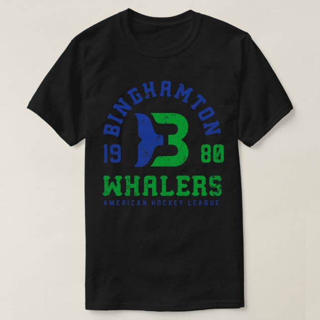Camiseta Binghamton Whalers (Frente do Design)