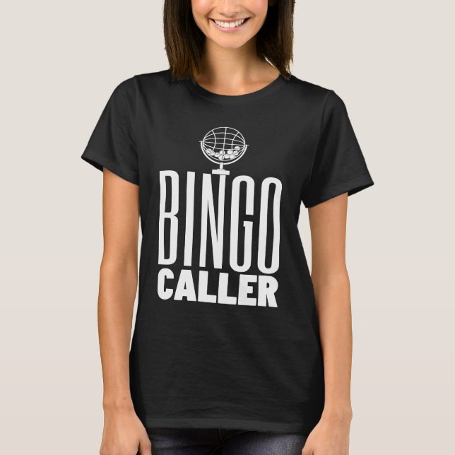 Camiseta Bingo Caller  Bingo  5 (Frente)