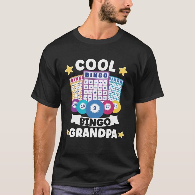 Camiseta Bingo Card Game Grandma Bingo Player Bingo Cards   (Frente)
