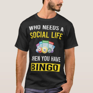 Camiseta Bingo da vida social