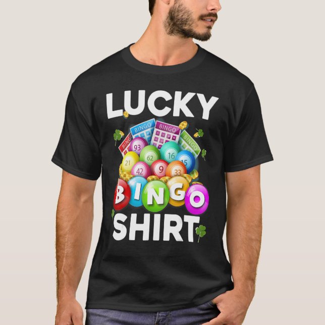 Camiseta Bingo de Sorte Jogos de Bingo (Frente)