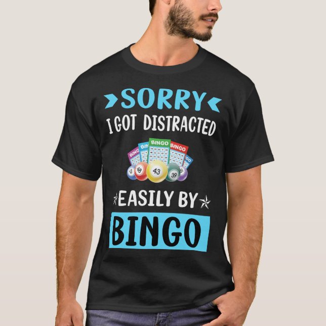 Camiseta Bingo distraído (Frente)