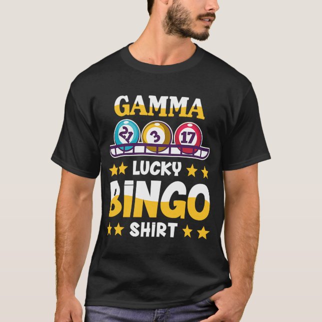 Camiseta Bingo For Gamma Lucky Bingo (Frente)