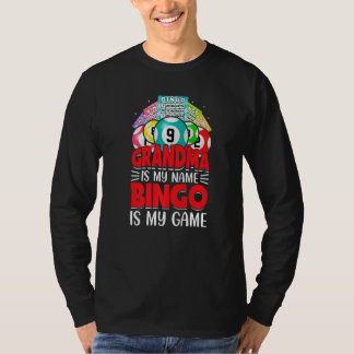 Camiseta Bingo Is My Bingo Grandma Player Women Mother's D