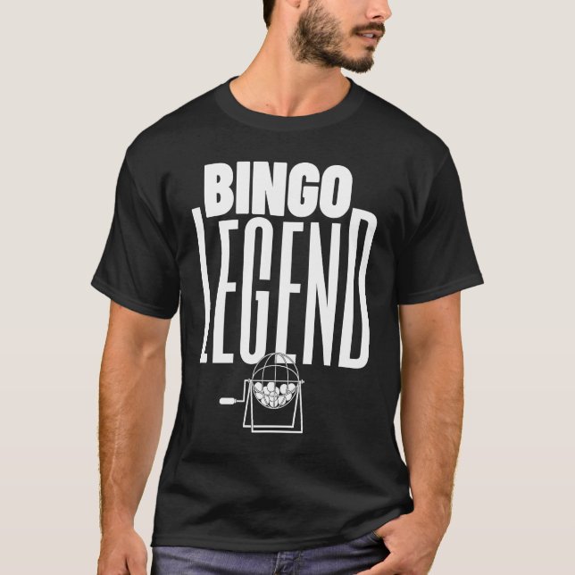 Camiseta Bingo Legend  Bingo  2 (Frente)