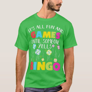 Camiseta Bingo Lovers Casino Games Bingo Fan Gambling