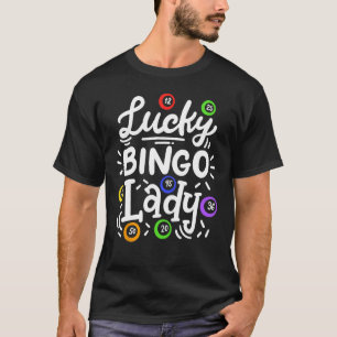 Camiseta Bingo Lucky Bingo Lady