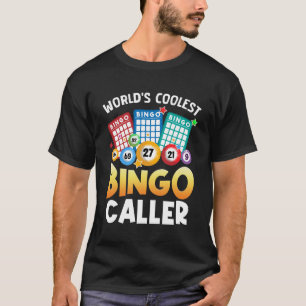 Camiseta Bingo Mais Engraçado Chamando Jogador de Jogo Bing
