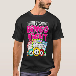 Camiseta Bingo Night   Bingo Grandma Player Women Mother's 