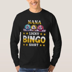Camiseta Bingo Para Nana Sorte no Bingo