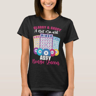 Camiseta Bingo Player Gambling Lottery Bingo Card Bingo Que
