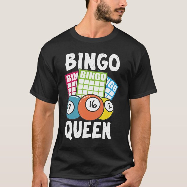 Camiseta Bingo Queen (Frente)