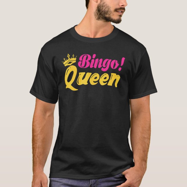 Camiseta Bingo Queen Bingo Player (Frente)
