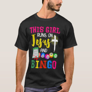 Camiseta Bingo Shirt This Girl rola em Jesus e Bingo Gift